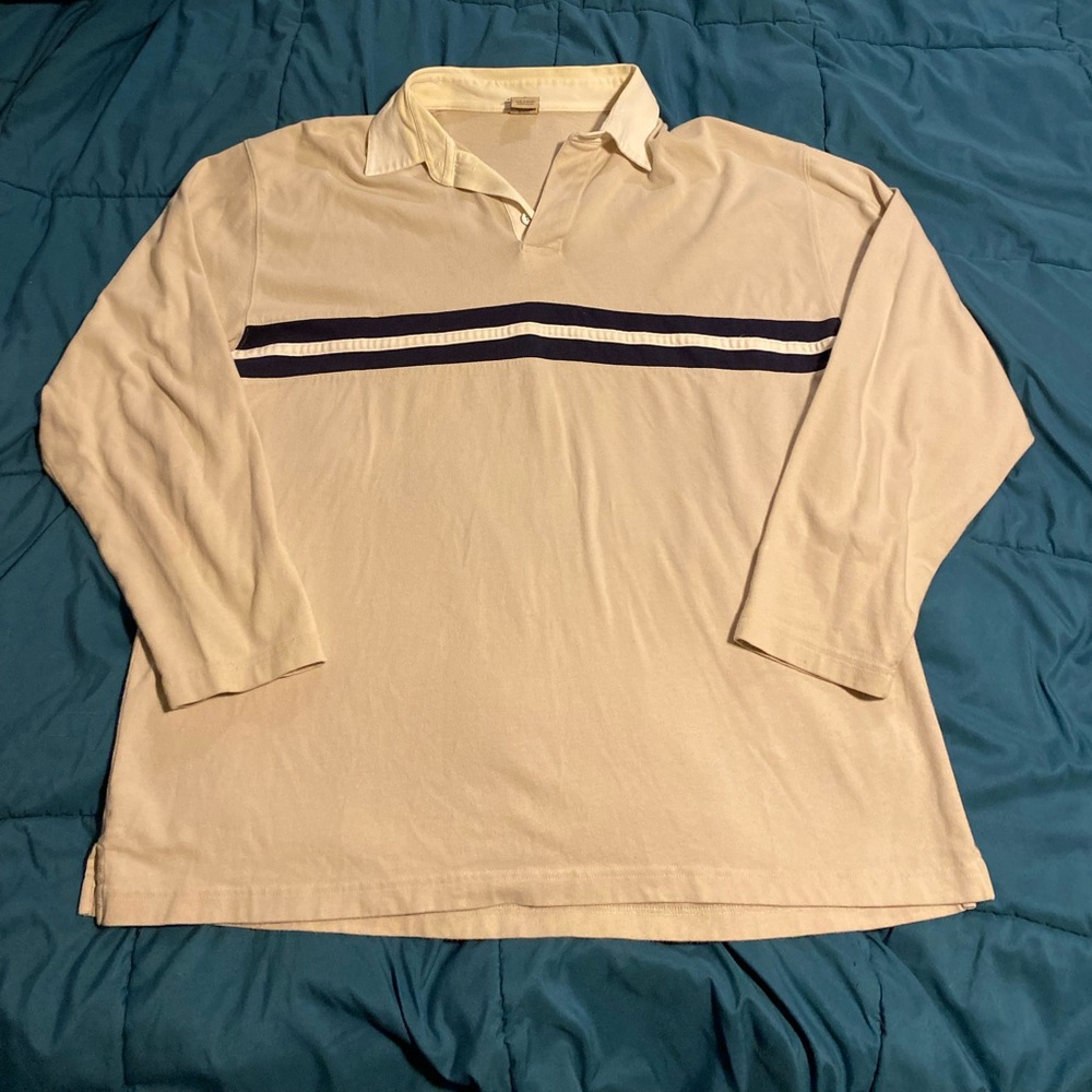 Vintage High Sierra Long Sleeve Cotton Rugby Shirt